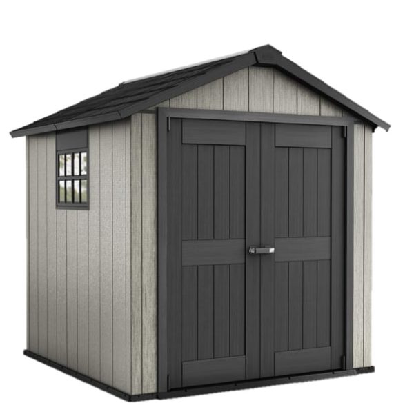 Caseta de resina Oakland 230x242x224 cm – 5,57 m²