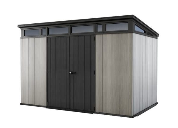 Caseta de jardín en resina Artisan 340x226x218 cm – 7,68 m²