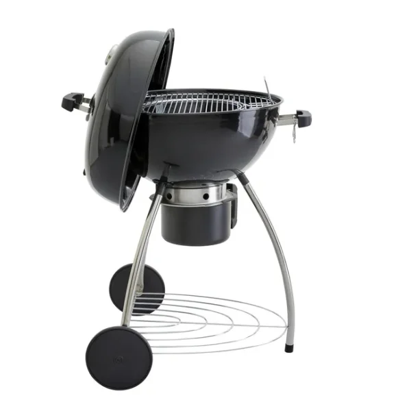 Barbacoa de carbón NATERIAL Phoenix Beta II negra recomendada para 6 personas