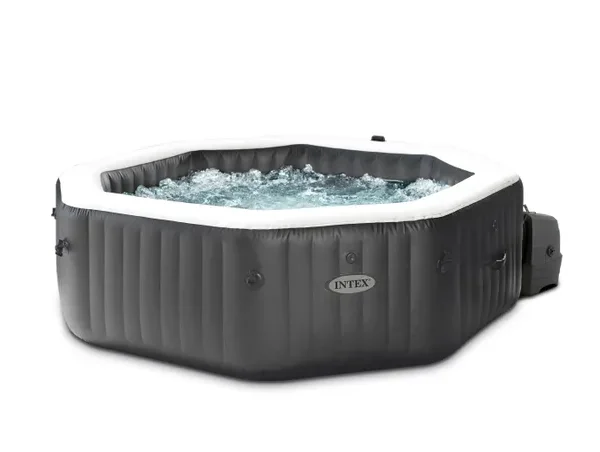 Spa de exterior hinchable Deluxe INTEX de Ø 201 x 71 cm con 4 plazas