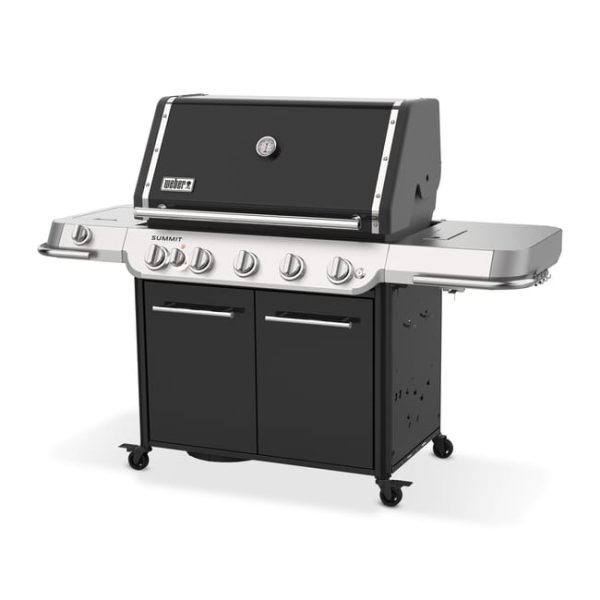 Barbacoa a gas WEBER – 5 quemadores, 27 kW, ideal para más de 10 personas