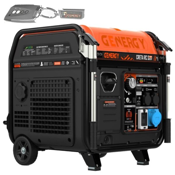 Generador con control remoto Genergy Creta RC Silent 7500 W