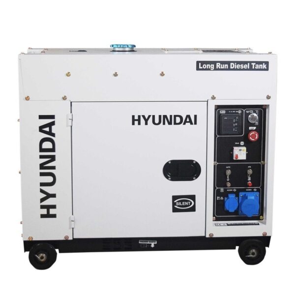 Generador Eléctrico de Apoyo solar Diesel Hyundai DHY8600SE-LRS 6kW