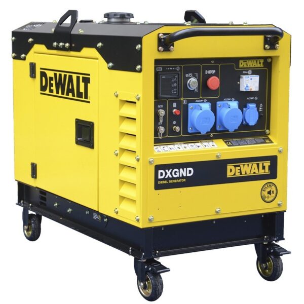 Generador eléctrico diésel Dewalt DXGND65E 6300W