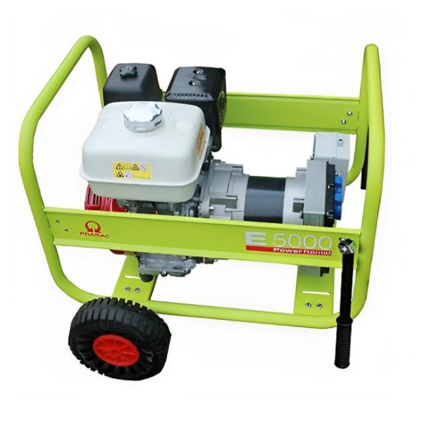 Generador eléctrico Pramac E5000 RENTAL 4600 W + DPP