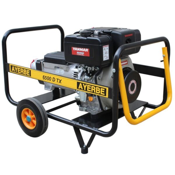 Generador eléctrico trifásico Ayerbe AY 6500 D TX 6,5 kVA