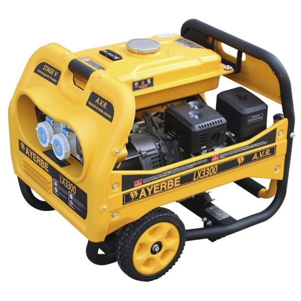 Generador gasolina monofásico Ayerbe LX3300 / E 3300 W