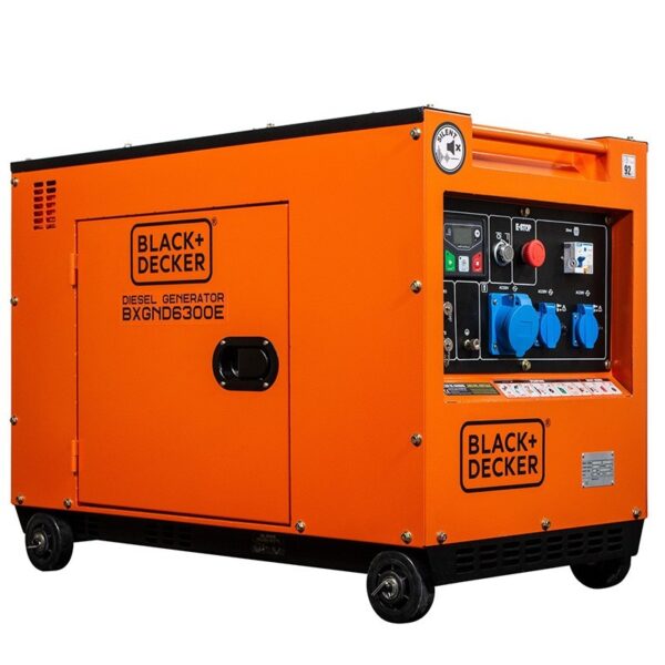 Generador monofásico BLACKandDECKER BXGND6300E 6300 W