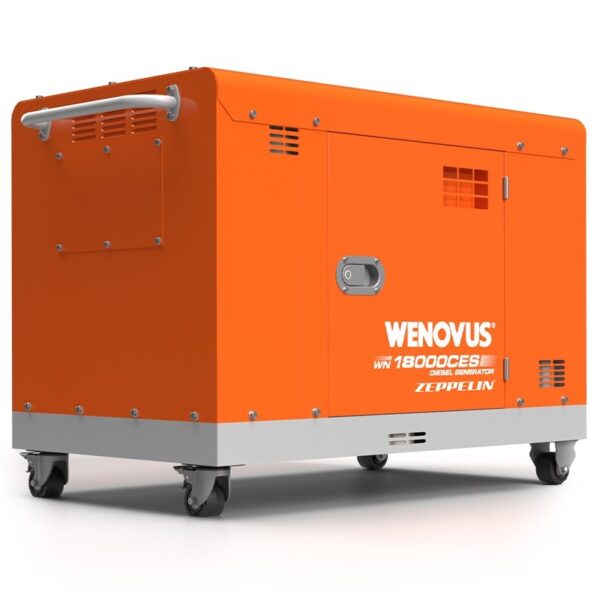 Generador trifásico silencioso Zeppelin Wenovus 18000 15 kW